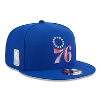 New Era Philadelphia 76ers Gradient Undervisor 9FIFTY Snapback Hat