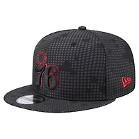 New Era Philadelphia 76ers Midnight Ink Pop Outline 9FIFTY Snapback Hat