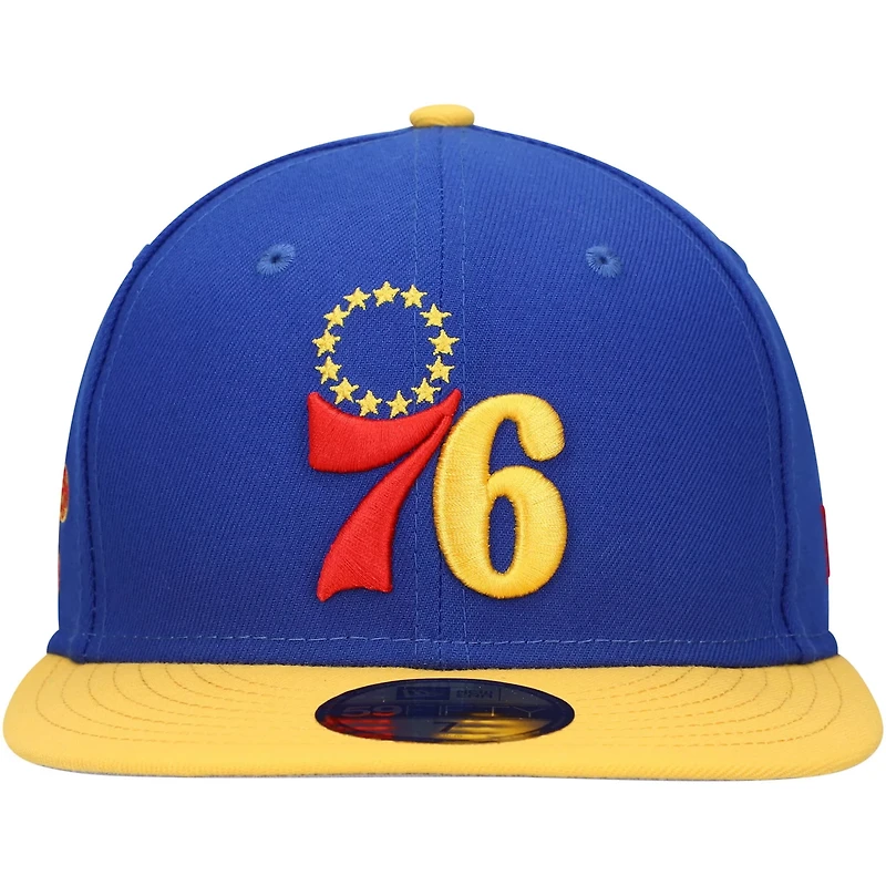 New Era Philadelphia 76ers Side Patch 59FIFTY Fitted Hat