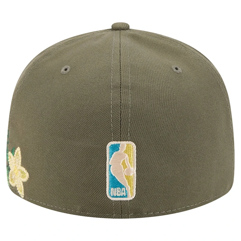New Era Philadelphia 76ers Tonal Florals 59FIFTY Fitted Hat