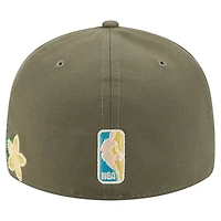 New Era Philadelphia 76ers Tonal Florals 59FIFTY Fitted Hat