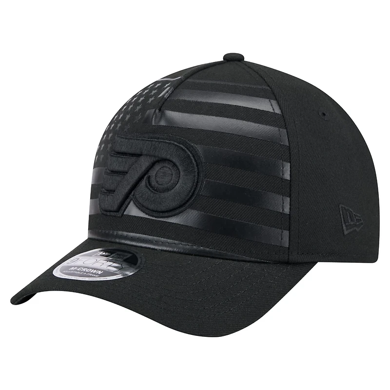 New Era Philadelphia Flyers Game Day Stealth Flag 9FORTY A-Frame Adjustable Hat