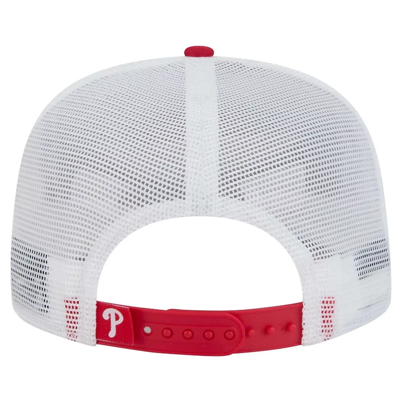 New Era Philadelphia Phillies 9FIFTY A-Frame Trucker Snapback Hat