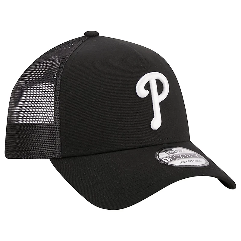 New Era Philadelphia Phillies A-Frame 9FORTY Trucker Adjustable Hat