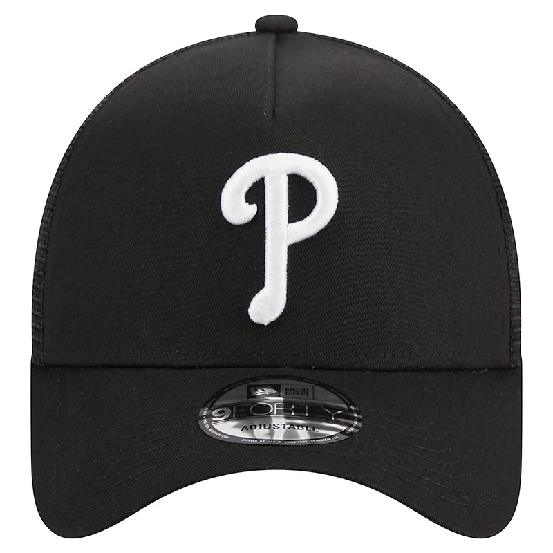 New Era Philadelphia Phillies A-Frame 9FORTY Trucker Adjustable Hat