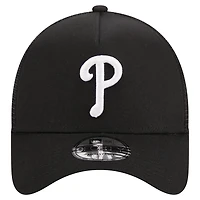 New Era Philadelphia Phillies A-Frame 9FORTY Trucker Adjustable Hat