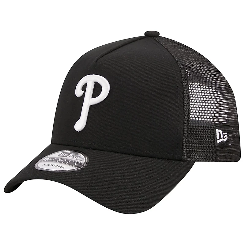 New Era Philadelphia Phillies A-Frame 9FORTY Trucker Adjustable Hat