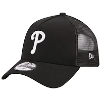 New Era Philadelphia Phillies A-Frame 9FORTY Trucker Adjustable Hat