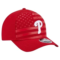 New Era Philadelphia Phillies American Flag 9FORTY M-Crown A-Frame Adjustable Hat