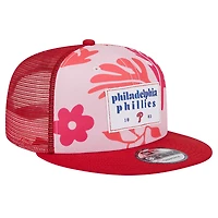 New Era Philadelphia Phillies Bikini Bottom Trucker 9FIFTY Snapback Hat