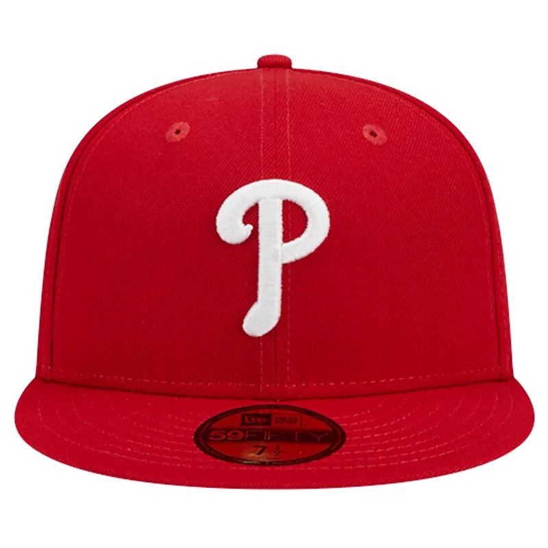 New Era Philadelphia Phillies Logo 59FIFTY Fitted Hat