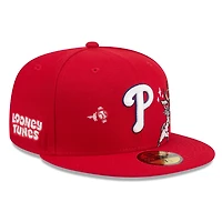 New Era Philadelphia Phillies Looney Tunes Bugs Bunny 59FIFTY Fitted Hat