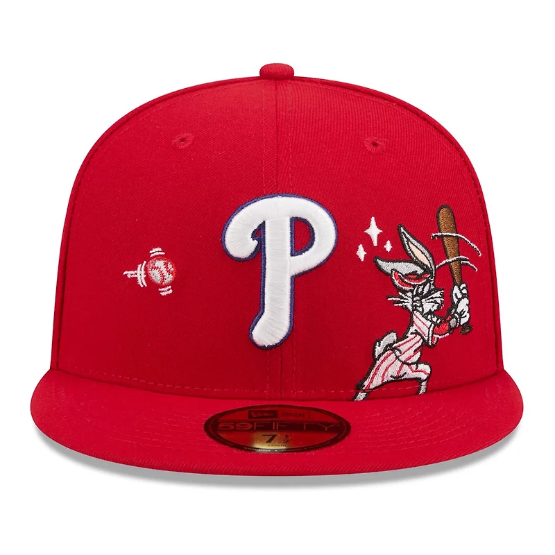 New Era Philadelphia Phillies Looney Tunes Bugs Bunny 59FIFTY Fitted Hat