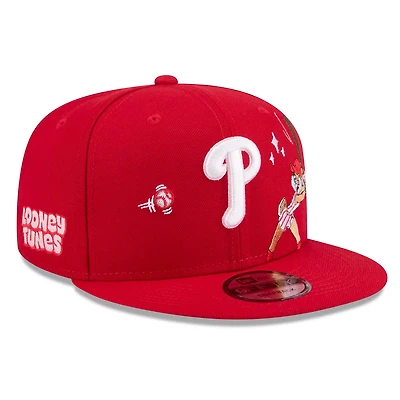 New Era Philadelphia Phillies Looney Tunes Lola Bunny 9FIFTY Snapback Hat