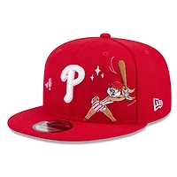New Era Philadelphia Phillies Looney Tunes Lola Bunny 9FIFTY Snapback Hat