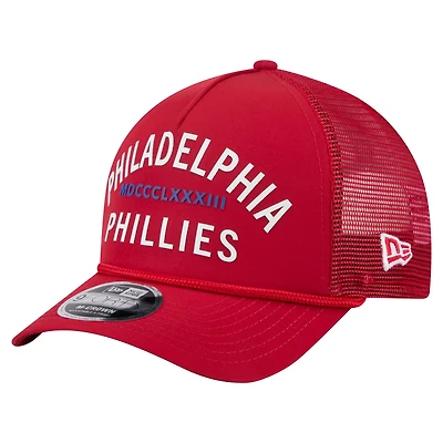 New Era Philadelphia Phillies Minimalist 9FORTY A-Frame Adjustable Hat