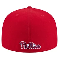 New Era Philadelphia Phillies Overlap 59FIFTY Fitted Hat