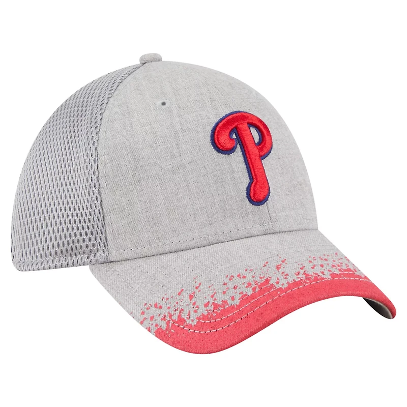 New Era Philadelphia Phillies Visor Paint Splatter 39THIRTY Flex Hat