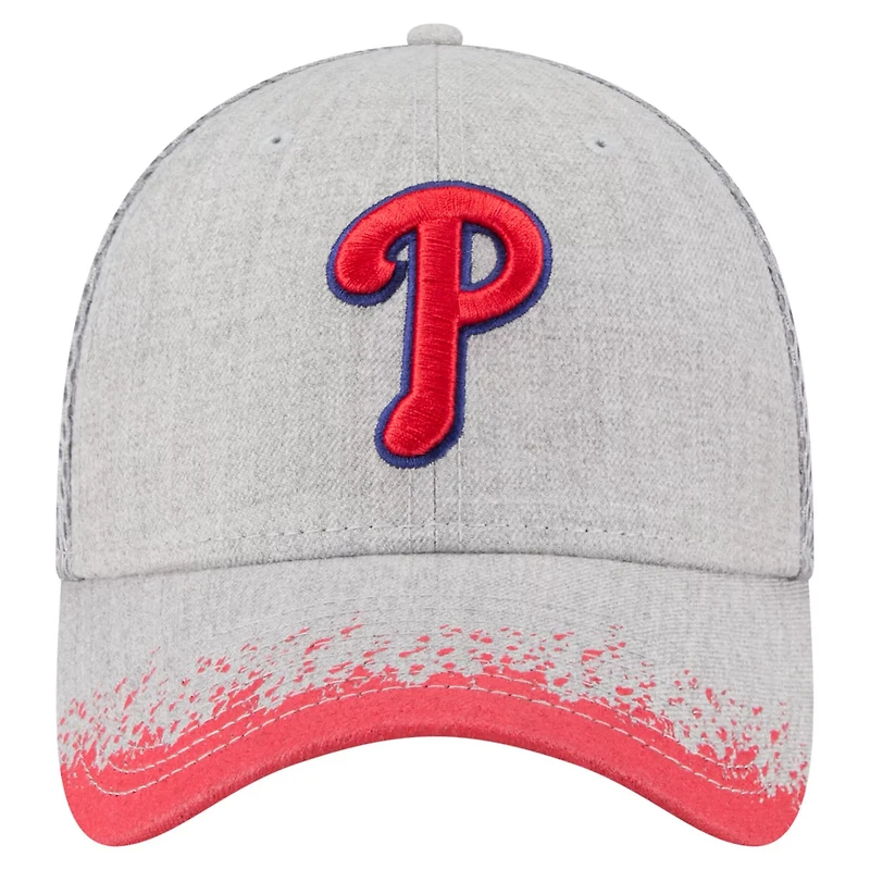New Era Philadelphia Phillies Visor Paint Splatter 39THIRTY Flex Hat