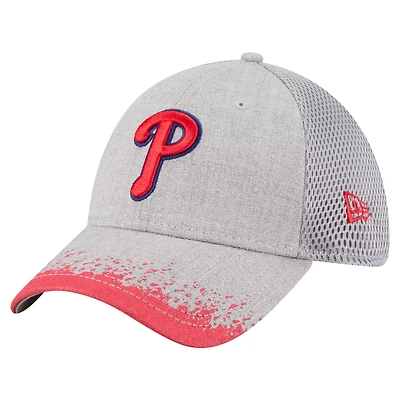 New Era Philadelphia Phillies Visor Paint Splatter 39THIRTY Flex Hat