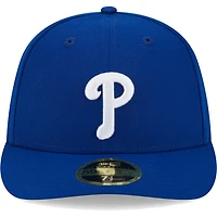 New Era Philadelphia Phillies White Logo Low Profile 59FIFTY Fitted Hat