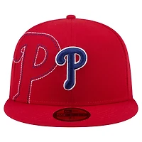 New Era Philadelphia Phillies Yarn Stitch 59FIFTY Fitted Hat