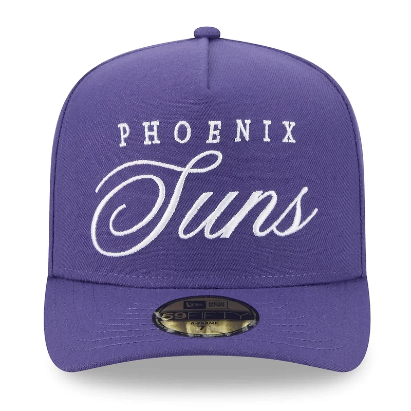 New Era Phoenix Suns 2025 NBA Draft A-Frame 59FIFTY Fitted Hat