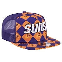 New Era Phoenix Suns Seeing Diamonds A-Frame Trucker 9FIFTY Snapback Hat