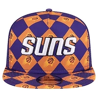 New Era Phoenix Suns Seeing Diamonds A-Frame Trucker 9FIFTY Snapback Hat