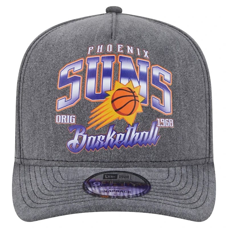 New Era Phoenix Suns Throwback Washed Pre-Curved 9FIFTY Snapback Hat