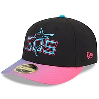 New Era Pink Miami Marlins 2025 City Connect Low Profile 59FIFTY Fitted Hat