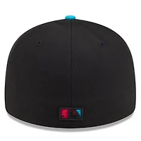New Era Pink Miami Marlins 2025 City Connect Low Profile 59FIFTY Fitted Hat