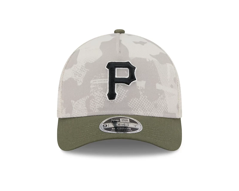 New Era Pirates '25 Armed Forces 940 M-Crown Cap