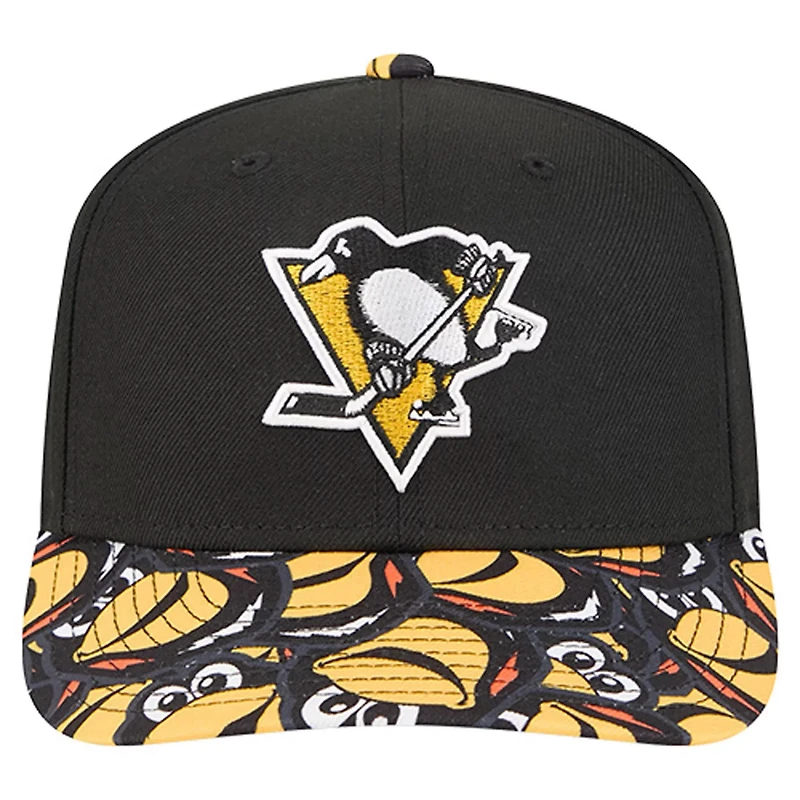 New Era Pittsburgh Penguins Mascot Visor 9SEVENTY Adjustable Hat