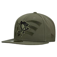 New Era Pittsburgh Penguins Military Appreciation Flag 59FIFTY Fitted Hat