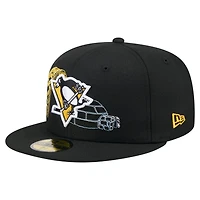 New Era Pittsburgh Penguins State Stitch 59FIFTY Fitted Hat