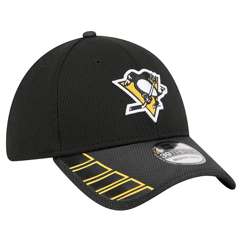 New Era Pittsburgh Penguins Visor Hit 39THIRTY Flex Hat