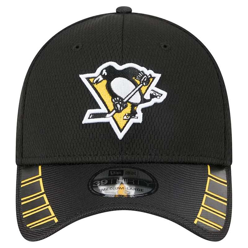 New Era Pittsburgh Penguins Visor Hit 39THIRTY Flex Hat