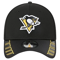 New Era Pittsburgh Penguins Visor Hit 39THIRTY Flex Hat