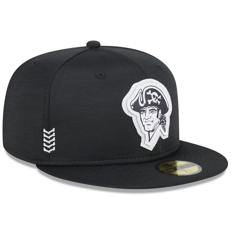 New Era Pittsburgh Pirates 2024 Clubhouse 59FIFTY Fitted Hat