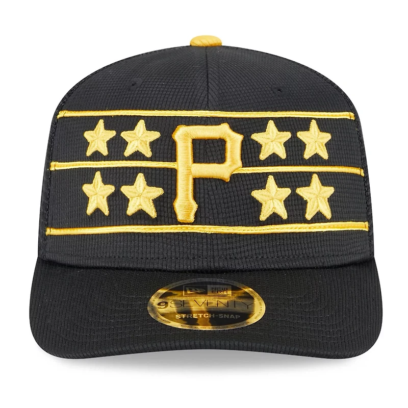 New Era Pittsburgh Pirates 2025 Batting Practice 9SEVENTY Stretch-Snap Trucker Hat