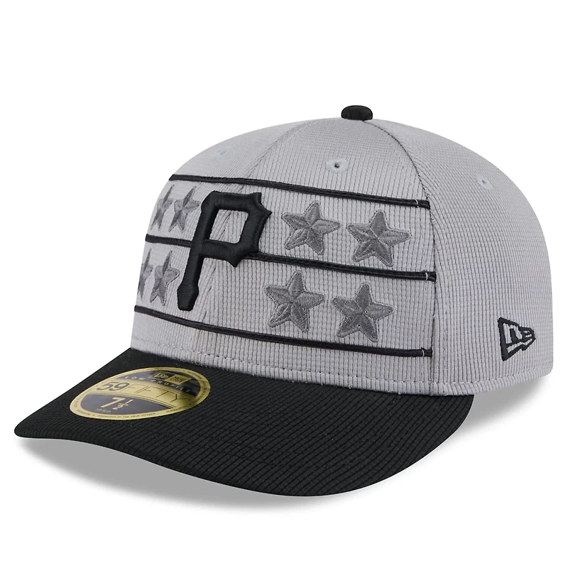 New Era Pittsburgh Pirates 2025 Batting Practice Low Profile 59FIFTY Fitted Hat