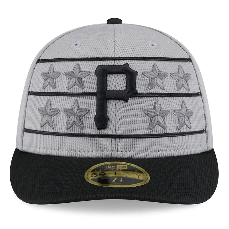 New Era Pittsburgh Pirates 2025 Batting Practice Low Profile 59FIFTY Fitted Hat