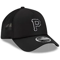 New Era Pittsburgh Pirates 2026 Batting Practice Apex 9FORTY Adjustable Trucker Hat