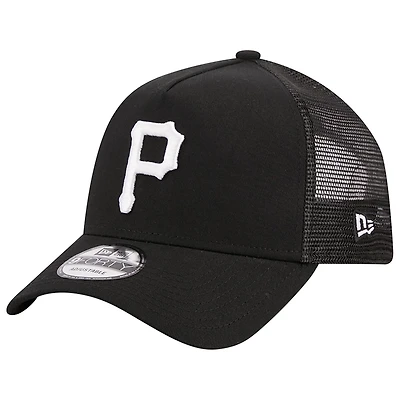 New Era Pittsburgh Pirates A-Frame 9FORTY Trucker Adjustable Hat