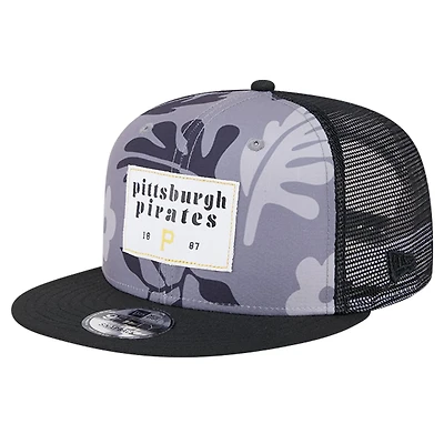New Era Pittsburgh Pirates Bikini Bottom Trucker 9FIFTY Snapback Hat