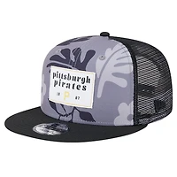 New Era Pittsburgh Pirates Bikini Bottom Trucker 9FIFTY Snapback Hat
