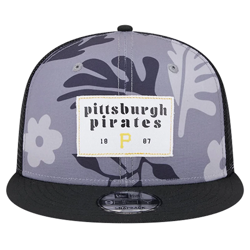 New Era Pittsburgh Pirates Bikini Bottom Trucker 9FIFTY Snapback Hat