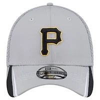 New Era Pittsburgh Pirates Linear 39THIRTY Flex-Fit Hat