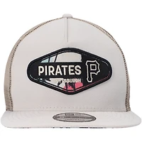 New Era Pittsburgh Pirates Retro Beachin' Patch A-Frame Trucker 9FIFTY Snapback Hat